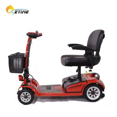 China Newest 4 Wheel Unisex Outdoor Foldable Handicapped Electric Scooters for sale