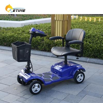 China Wholesale Unisex Adult Foldable Electric Mobility Scooter 4 Wheels With Single Seat for sale