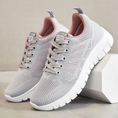 China Cushioning Wholesale 2023 new women's shoes fashion running shoes soft sole comfortable sports shoes for sale