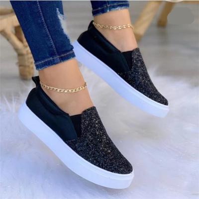 China Fashion Trend 2023 New QZK High Quality Women Fashion Casual Waterproof Leather New women's flats with elevated for sale