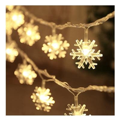 China Outdoor Indoor Christmas Home Garden Christmas Decoration Solar Led Electric String Lighting Snowflake Curtain Light Security Holiday Curtain Light for sale