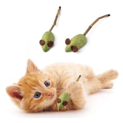 China Viable Catnip Toy Cat Indoor Cat Chewing Natural Sticks to Make Cat Kick Happy for sale