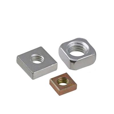 China Heavy Industry Free Samples Provided By Q235 Hardware Square Nut Common Use In Mining for sale