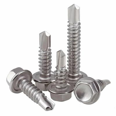 China Pan Quality Assurance Hexagon Self Drilling Head Screw With Flange for sale