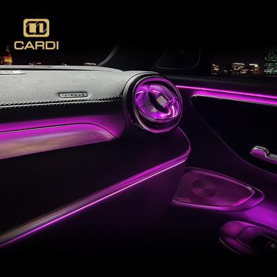 China 2022 New Design Car Decorative Light Radiance Air Vent Auto Ambient Lighting Ambient Light For Mercedes Benz New Class C/W206 for sale