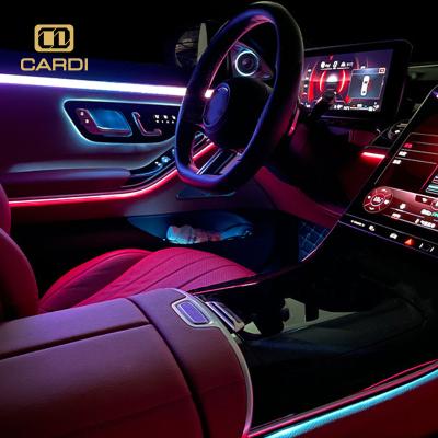 China Manufacturers Multicolor LED Sales 64 Colors LED Active Ambient Light Car Ambient Light For Mercedes-Benz W223 S Class for sale