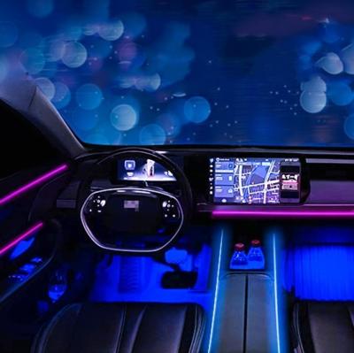 China K3-2 RGB car app control decorative light car led light ambient w156 b8 atmosphere cla lights for sale