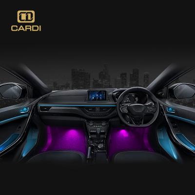 China Decorative Car Highlight K2 Light High Quality Fiber Optic Car Ambient Lighting Ambient Light Car For 95% Car Model for sale