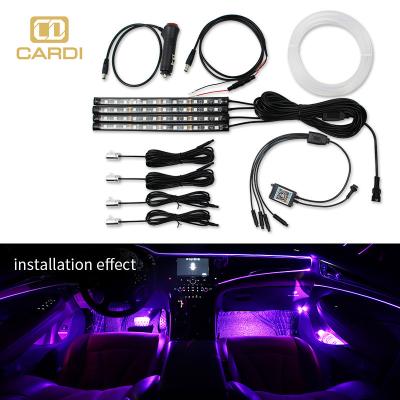 China Car Decorative Light Various Size Cost Price High Quality Led Atmosphere Ambient Strip Light for sale