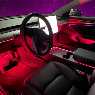 China Decorative Light Car Auto Led Ambient Light Interior Lighting System Car Atmosphere Lighting for sale