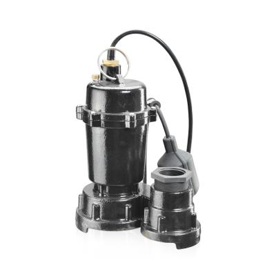 China High efficiency high quality cast iron 0.25-0.75hp water submersible sump pump for sale