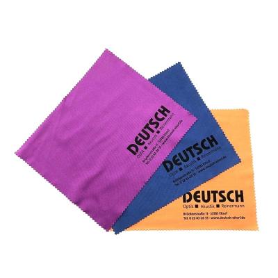 China Sustainable Colored Cleaner Microfiber Cleaning Cloth for sale