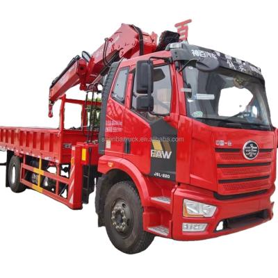 China CRANE TRUCK Shacman Small Trailer and Truck Lorry Mounted Crane and Jib Cranes for sale