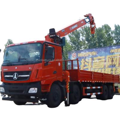 China TRUCK CRANE 6X4 14 Ton Truck Crane Hydraulic Telescopic TRUCK MOUNTED CRANE Straight Boom Crane For Sale for sale