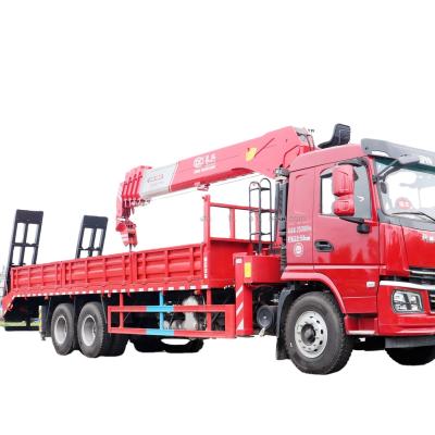 China TRUCK CRANE 6x4 6x6 boom crane truck hydraulic telescopic truck mounted crane platform vehicle for transport truck canes for sale for sale