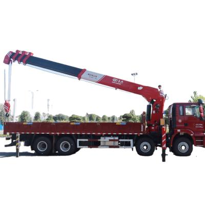 China TRUCK CRANE ShenBai Truck Crane Factory Supply 6x4 16 Ton Boom Crane The Second Arm Can Be Extended Hydraulic Telescopic Separately for sale