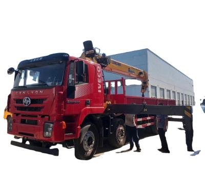 China TRUCK CRANE 8X4 Shancman Truck Mounted Crane 15 Ton Crane Truck For Engineering And Construction Truck Crane for sale