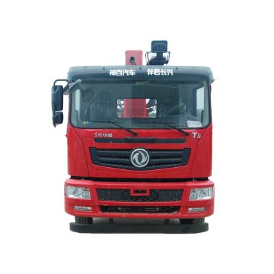 China TRUCK CRANE DONGFENG 8x4 Cargo Truck Mounted 12 /14 /16 Ton Telescopic Crane Stiff Boom Truck for sale