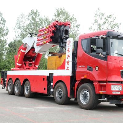 China TRUCK 300 Ton CRANE Sinotruk HOWO Crane Truck Mounted Hydraulic Folding Crane For Trucks Manufacture Truck Supply Cranes for sale