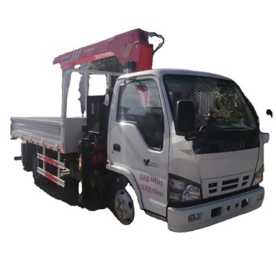 China Crane International Brand 1suzu TRUCK Crane 5ton Capacity Truck Mounted Lifting Construction Equipment 3 Ton Crane Truck for sale