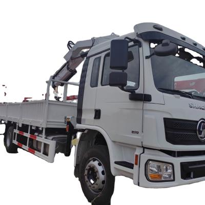 China Hot Sale Shancman 4x2 4x4 TRUCK CRANE 2017 8 Ton 10 Ton Mini Knuckle Boom Truck Mounted Crane Best Price for sale