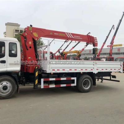 China Factory lsuzu CRANE TRUCK Mobile Truck Crane Pickup Lifting Cargo Crane Crane Size Supply Customized Directly For Sale for sale