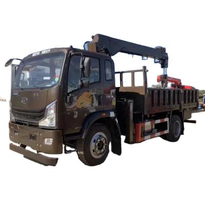 China TRUCK SINO 4x2 4x4 CRANE Truck Mounted Crane Customized 3 Ton 4 Ton 5 Ton 6.3 Ton 7 Ton Crane Truck for sale