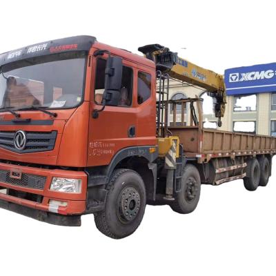 China TRUCK CRANE Used Truck Mounted Hydraulic Telescopic Crane M14 Ton Boom Crane Crane Truck For Sale for sale