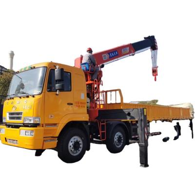 China TRUCK CRANE 8X4 Boom Crane Telescopic Truck Mounted 16 Ton Crane CAMC Truck Crane For Sale for sale