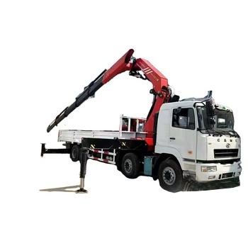 China TRUCK CRANE 16 Ton 20 Ton Mobile Telescopic Boom Truck Crane Hydraulic Hoisting Truck Cranes 8x4 4 Axles for sale