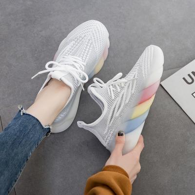 China Fashion Trend New Arrival Women Casual Sneakers High Quality Soft Breathable Unique Casual Walking Shoes for sale