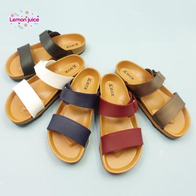 China Female Outdoor Thick Soft Buckle Metal Buckle Soles Fashion Summer Slippers Shoes Women Indoor Sandals for sale