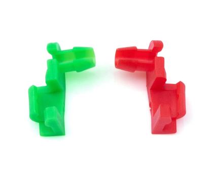 China Left and Right Side Plastic Rod Retainer Clips Tailgate Handle Rod Automotive Fastener Clip for sale