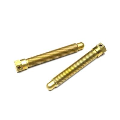 China CNC Car CNC Turned Precision Micro Shaft Shaft OEM Metal Brass Precision Machined Shaft for sale