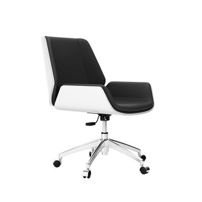 China Sale Convertible On The Back Mesh Fabric Office Chair Mesh Client Computer Swivel Desk Mid Line Good Prices For Staff for sale