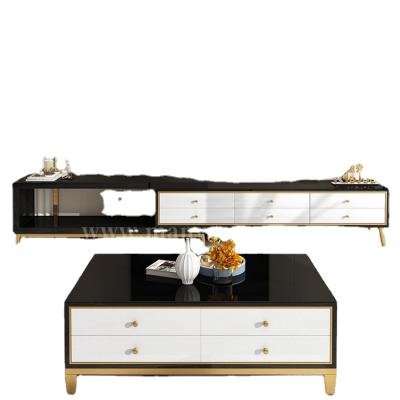 China (Others) Nordic modern and contracted adjustable wind TV cabinet combination furniture is simple for sale