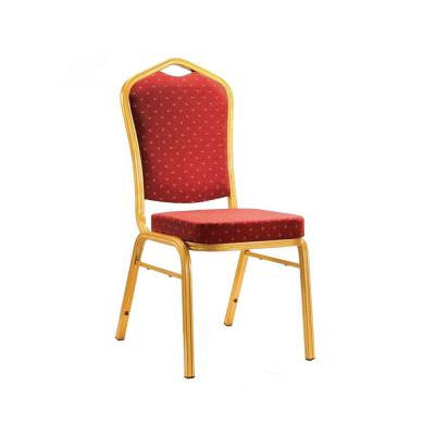 China Modern Wholesale Hotel Metal Cheap Wedding Hall Banquet Stackable Dining Chairs For Sale for sale