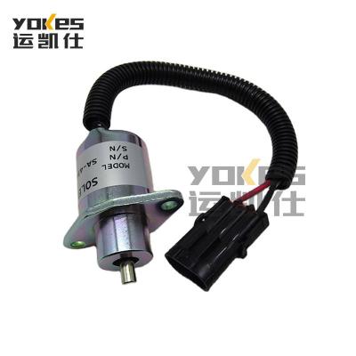 China Construction Machinery Diesel Electric Stop Solenoid Valve SA-4349-24 Shutoff Solenoid for sale