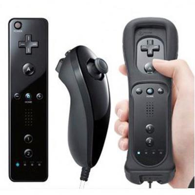 China Radio For Wii Game Controller 2 In 1 For Wii Remote + Wireless Nunchuk Controller for sale