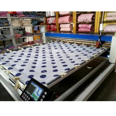 China Moved Head Computerized Long Arm Quilting Machine Single Needle Quilting Sewing Machine for sale