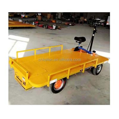 China Construction Material Stores Four Wheel Electric Truck With Seat 10 Ton Flatbed Truck / Electric Flatbed Truck for sale