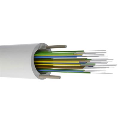 China Fiber Optic Cable GJPFXJH FTTH Equipment LSZH Fiber Optic Cable G652A1 72 White Core White Core Color FTTH Fiber Optic Cable for sale