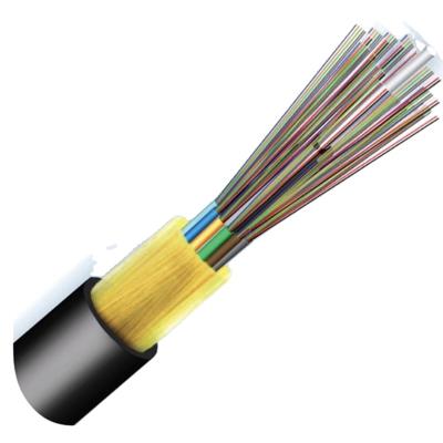 China High quality outdoor nonmetallic fiber optic aerial cable 72 96 FTTX fiber optic cable GYFTY 144 core fiber cable for sale