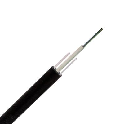 China Excellent Duct 32 Core Optical Fiber Cable GYFXY FTTH 1000m Single Mode Auto-support Fiber Aerial Outdoor Cable Drum for sale