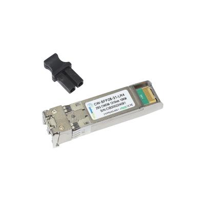 China China Manufacture Professional Single And Dual Fiber SFP28 25G10KM CWDM Optical Transceiver for sale