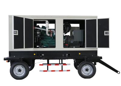 China Durable Use Cummins Diesel Generator Set 100kva Mobile Trailer Generator 3 Phase Output for sale