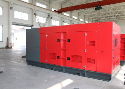 China Generador de energía trifásico de 400kw 500kva usado, Cummins Genset silencioso 12 meses de garantía en venta