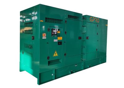 중국 전기 시작 물은 Cummins ATS를 가진 가정 발전기 400kw 500kva 다이너모 Genset를 냉각했습니다 판매용