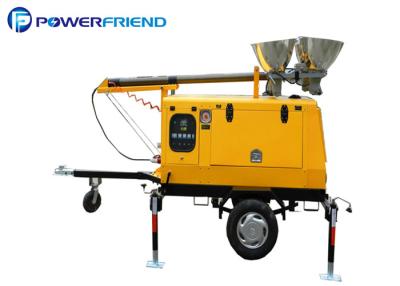 China 4000w de mobiele Lichte Mobiele Lichte Toren van de Torengenerator met het Type van de Lichtenaanhangwagen van het Metaalhalogenide Te koop