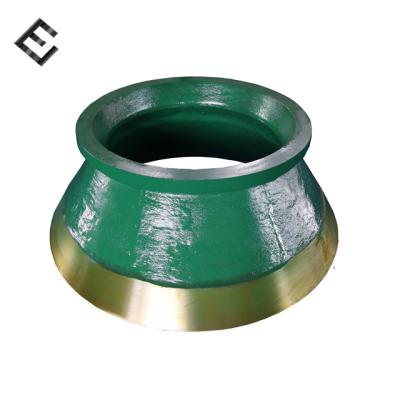 China Cone crusher manganese HP 200/300/400/500 concave mantle spare part for cone crusher for sale